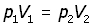 Boyle's law for two sets of circumstances